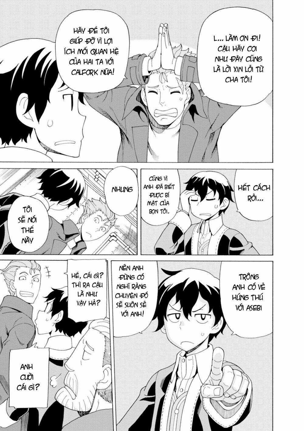 Asebi To Sora Sekai No Boukensha. Chapter 28 trang 7