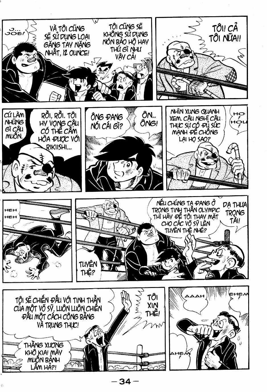 Ashita No Joe Chapter 36 trang 11