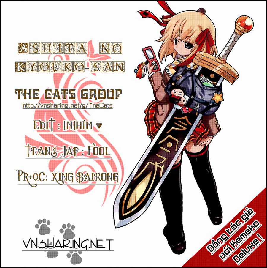 Ashita no Kyouko-san Chapter 3.5 trang 2