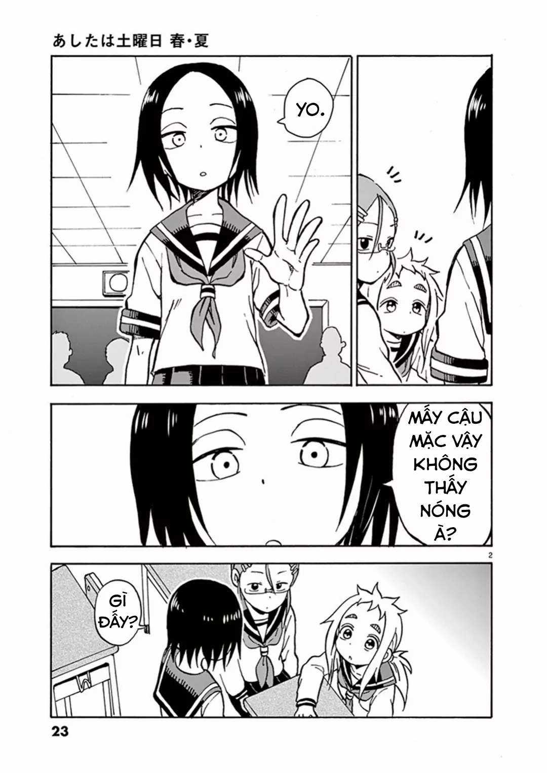 Ashita Wa Doyoubi [End] (THÔNG BÁO VÀ LỜI TẠM BIỆT TỚI BLOGTRUYEN) Chapter 4 trang 2