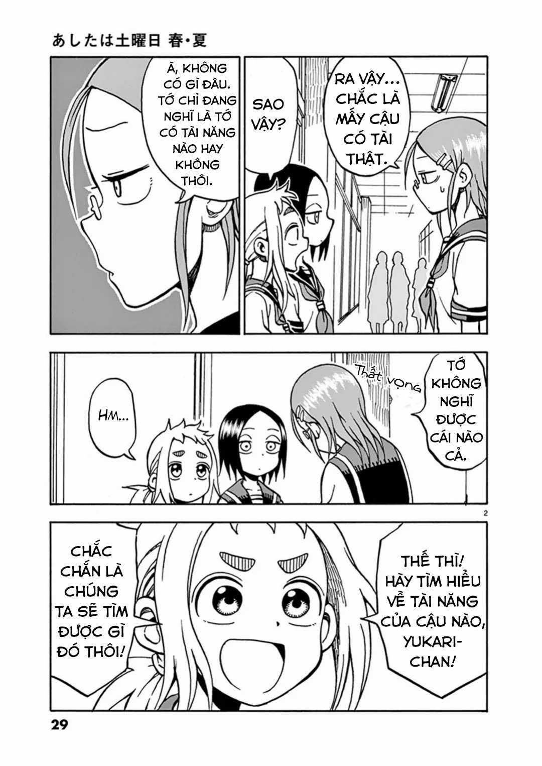 Ashita Wa Doyoubi [End] (THÔNG BÁO VÀ LỜI TẠM BIỆT TỚI BLOGTRUYEN) Chapter 5 trang 2