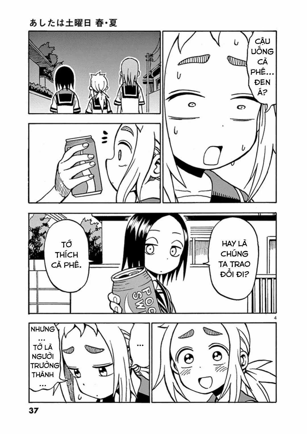 Ashita Wa Doyoubi [End] (THÔNG BÁO VÀ LỜI TẠM BIỆT TỚI BLOGTRUYEN) Chapter 6 trang 4