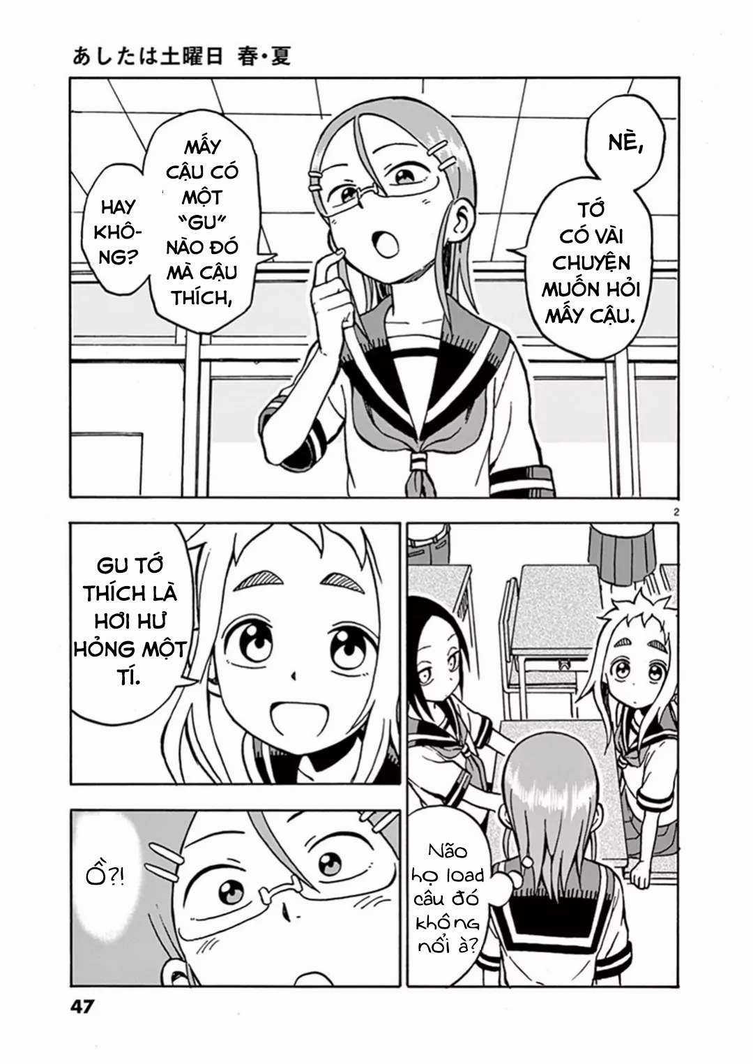 Ashita Wa Doyoubi [End] (THÔNG BÁO VÀ LỜI TẠM BIỆT TỚI BLOGTRUYEN) Chapter 8 trang 2