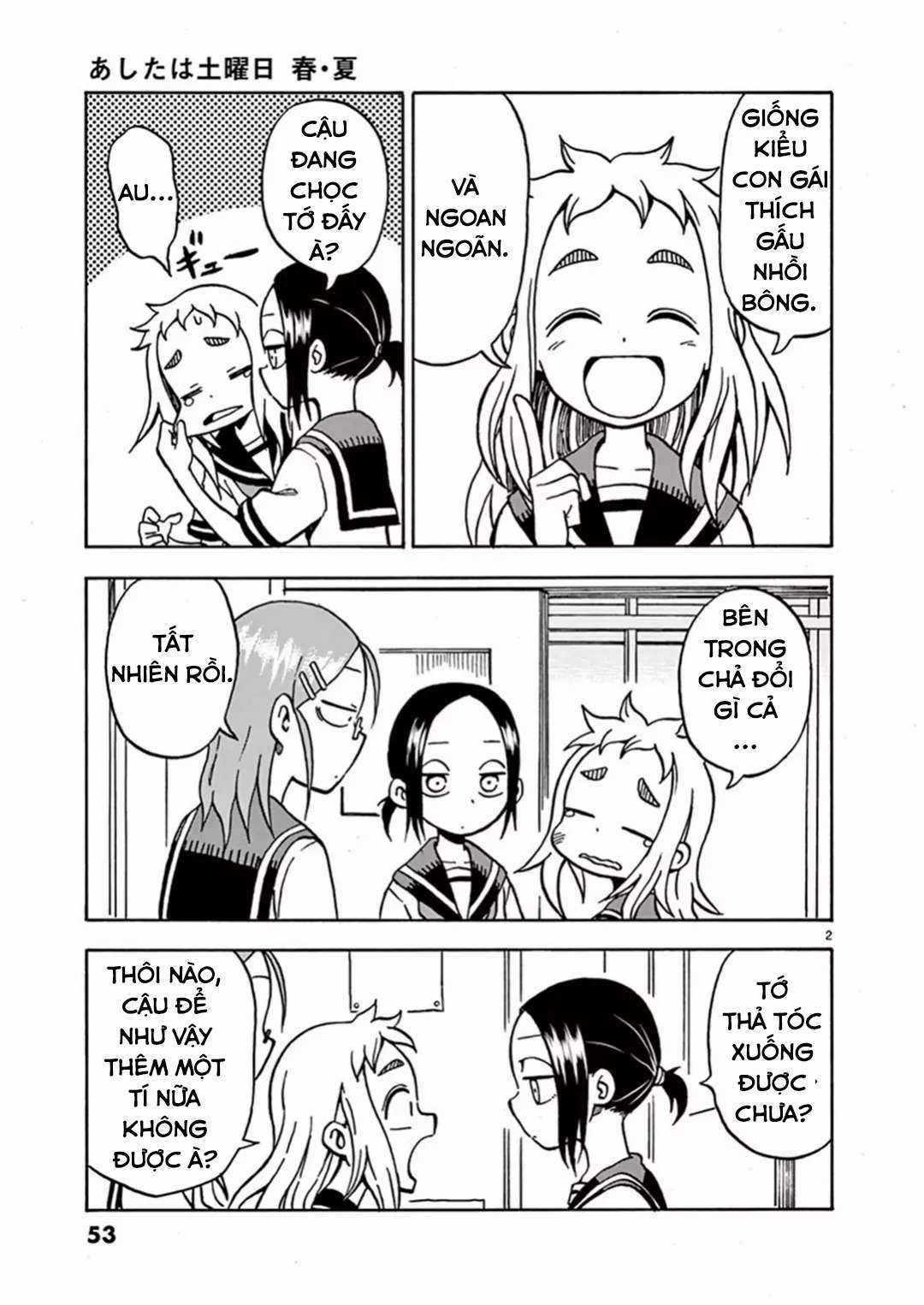 Ashita Wa Doyoubi [End] (THÔNG BÁO VÀ LỜI TẠM BIỆT TỚI BLOGTRUYEN) Chapter 9 trang 2