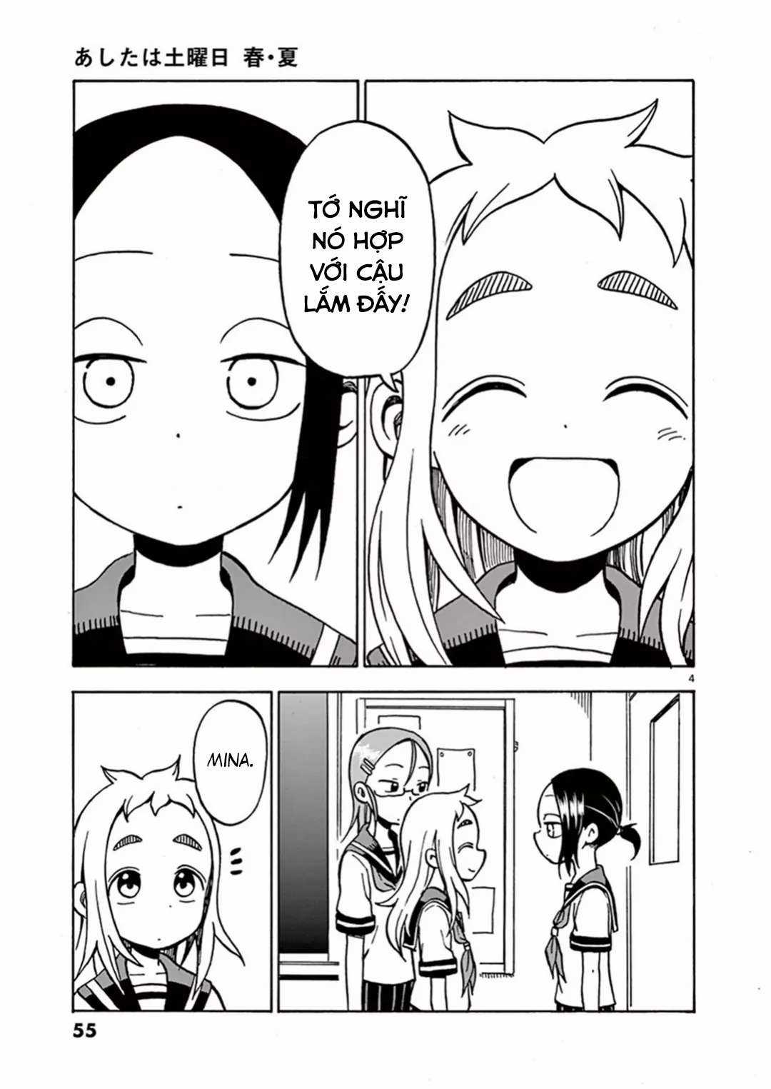 Ashita Wa Doyoubi [End] (THÔNG BÁO VÀ LỜI TẠM BIỆT TỚI BLOGTRUYEN) Chapter 9 trang 4