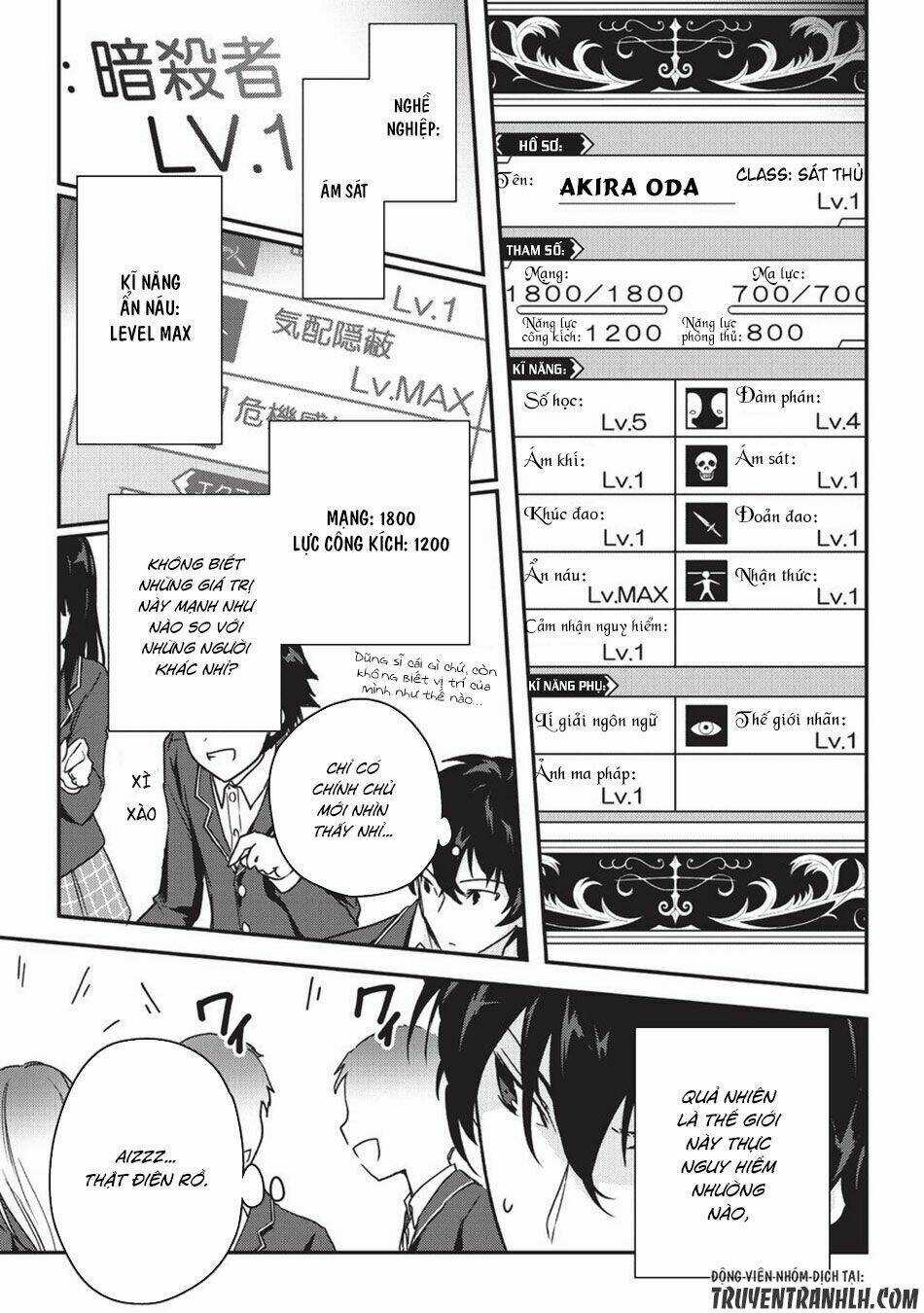 Assassin De Aru Ore No Sutetasu Ga Yuusha Yori Mo Akiraka Ni Tsuyoi Nodaga Chapter 1 trang 9