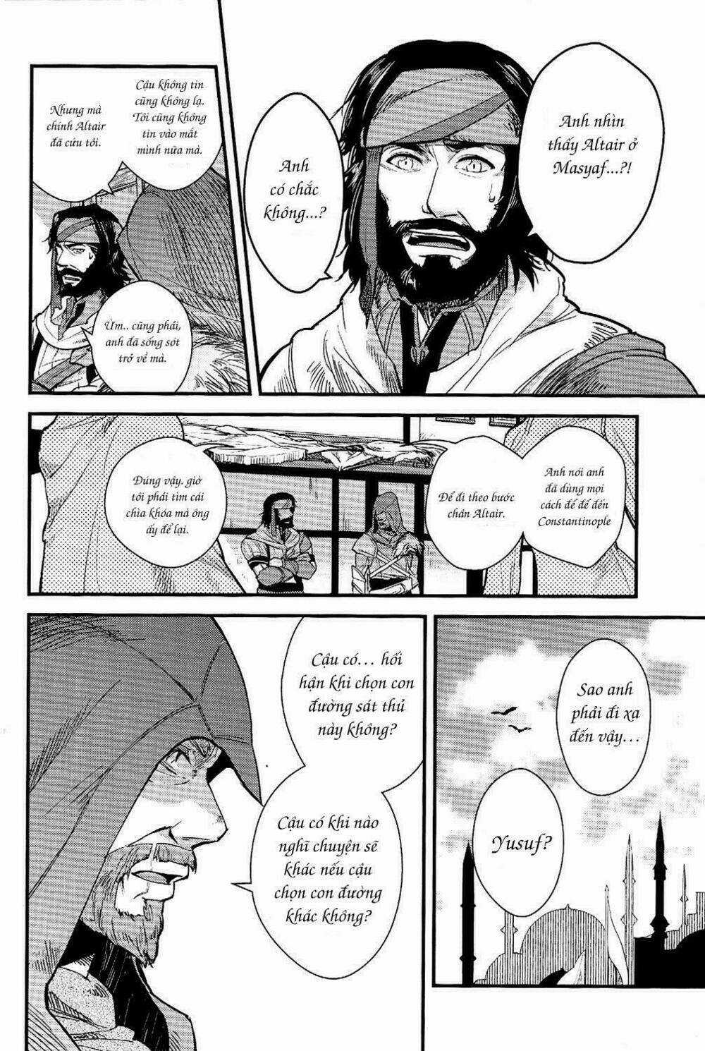 Assassin's Creed: Revelations Doujinshi - Memoria Chapter 1 trang 11