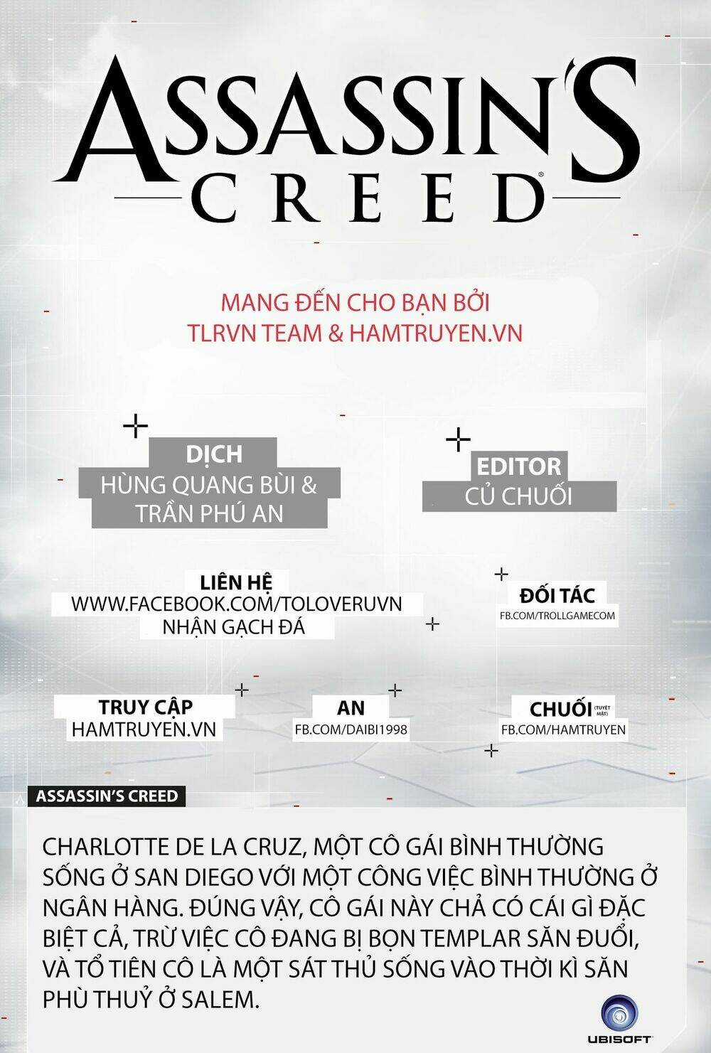 Assassin's Creed Chapter 1 trang 2
