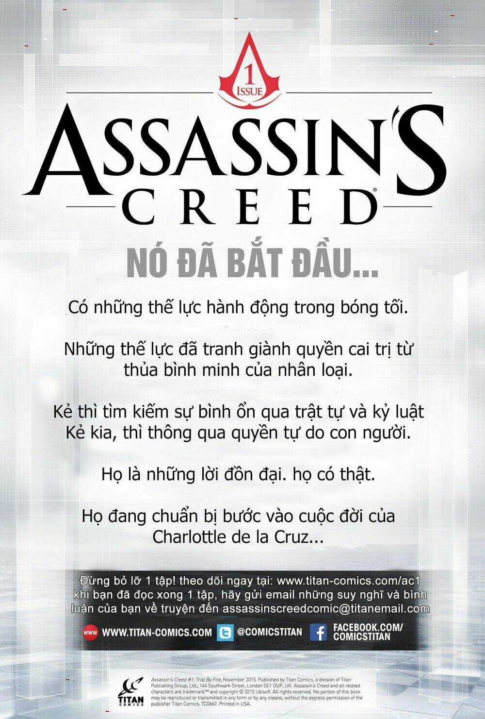 Assassin's Creed Chapter 1 trang 6