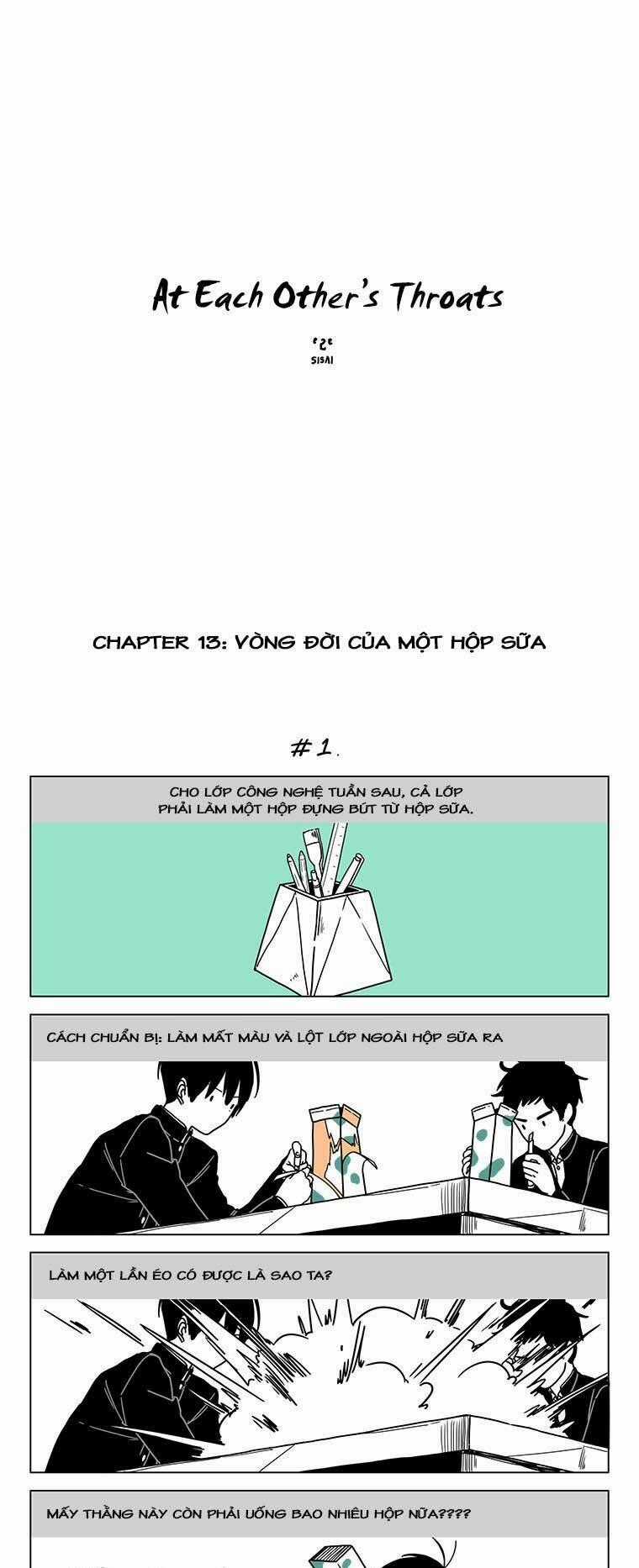 At Each Other’s Throats Chapter 13 trang 1