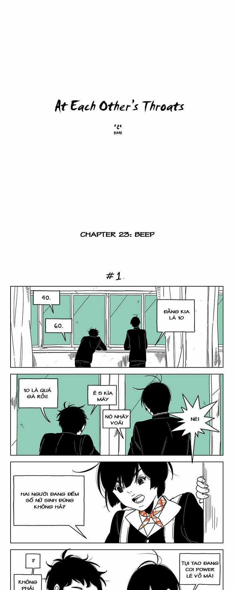 At Each Other’s Throats Chapter 23 trang 1