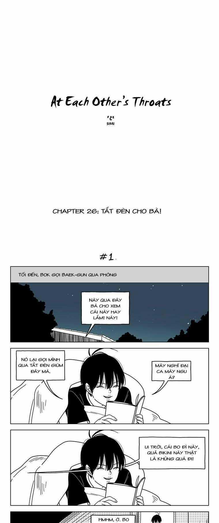 At Each Other’s Throats Chapter 26 trang 1