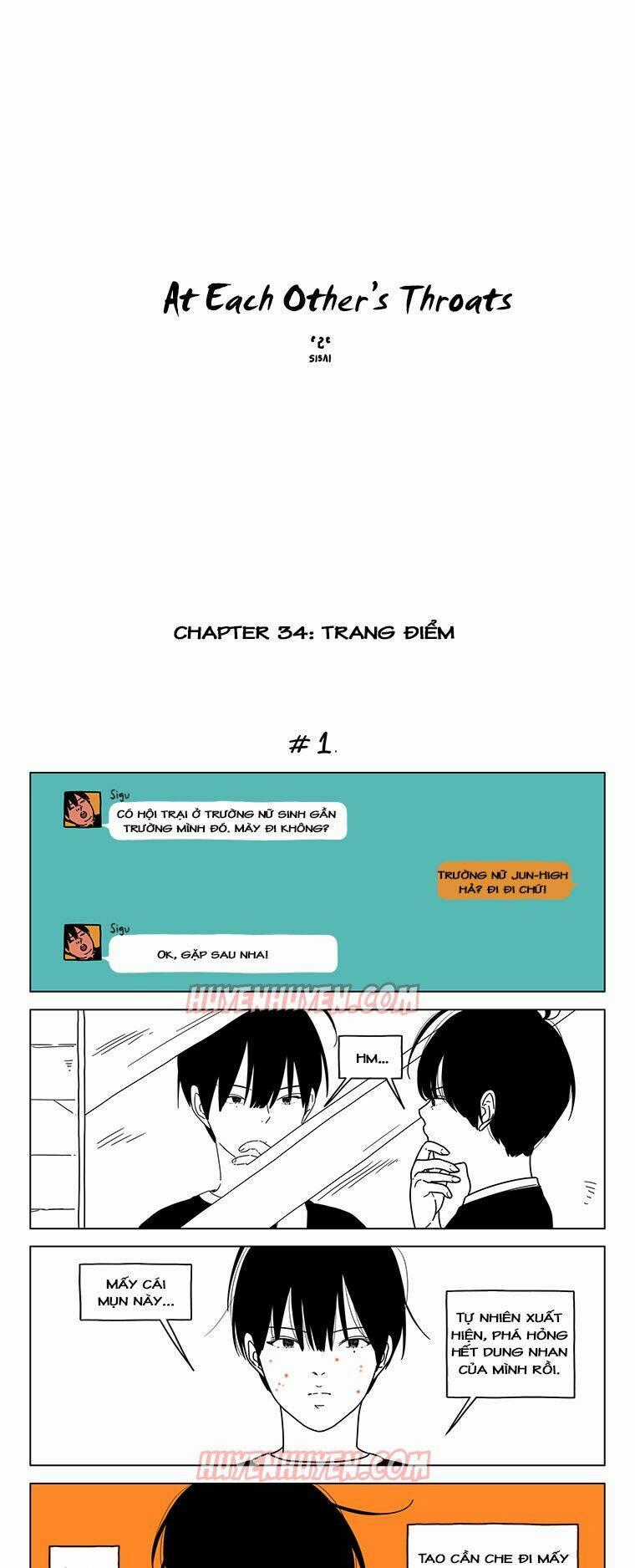 At Each Other’s Throats Chapter 34 trang 1