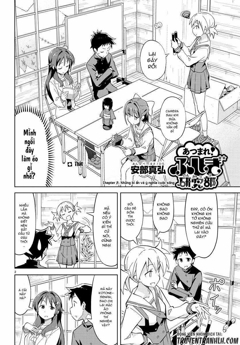 Atsumare! Fushigi Kenkyuu-bu Chapter 2 trang 2