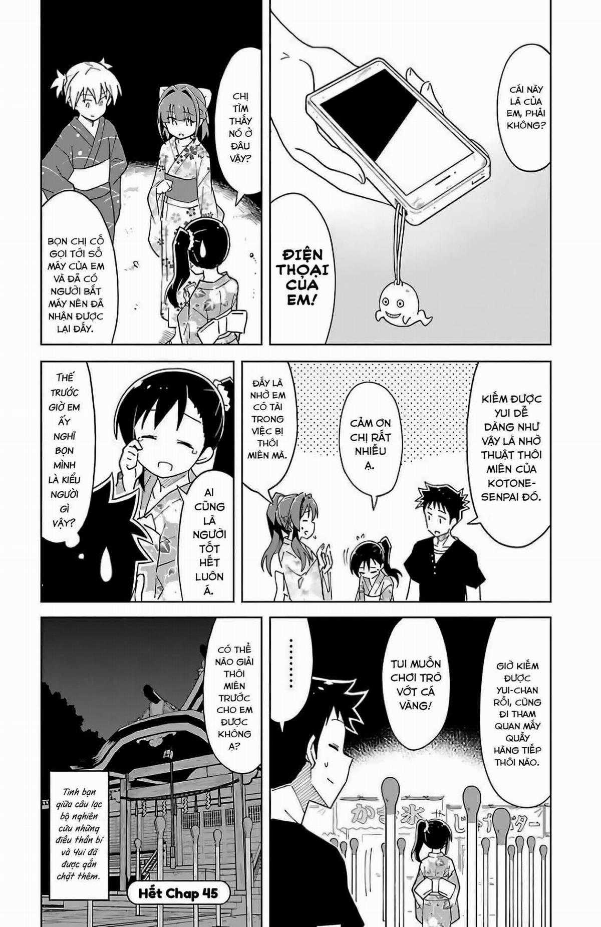 Atsumare! Fushigi Kenkyuu-bu Chapter 45 trang 8