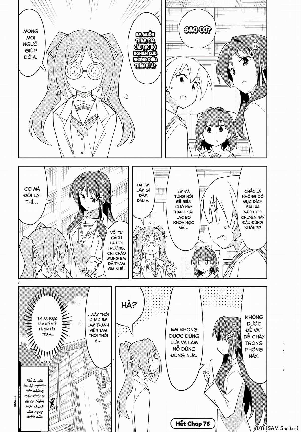 Atsumare! Fushigi Kenkyuu-bu Chapter 76 trang 7