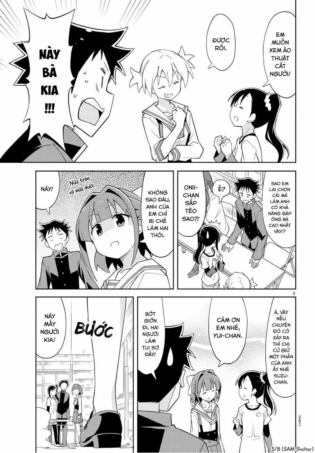 Atsumare! Fushigi Kenkyuu-bu Chapter 84 trang 4