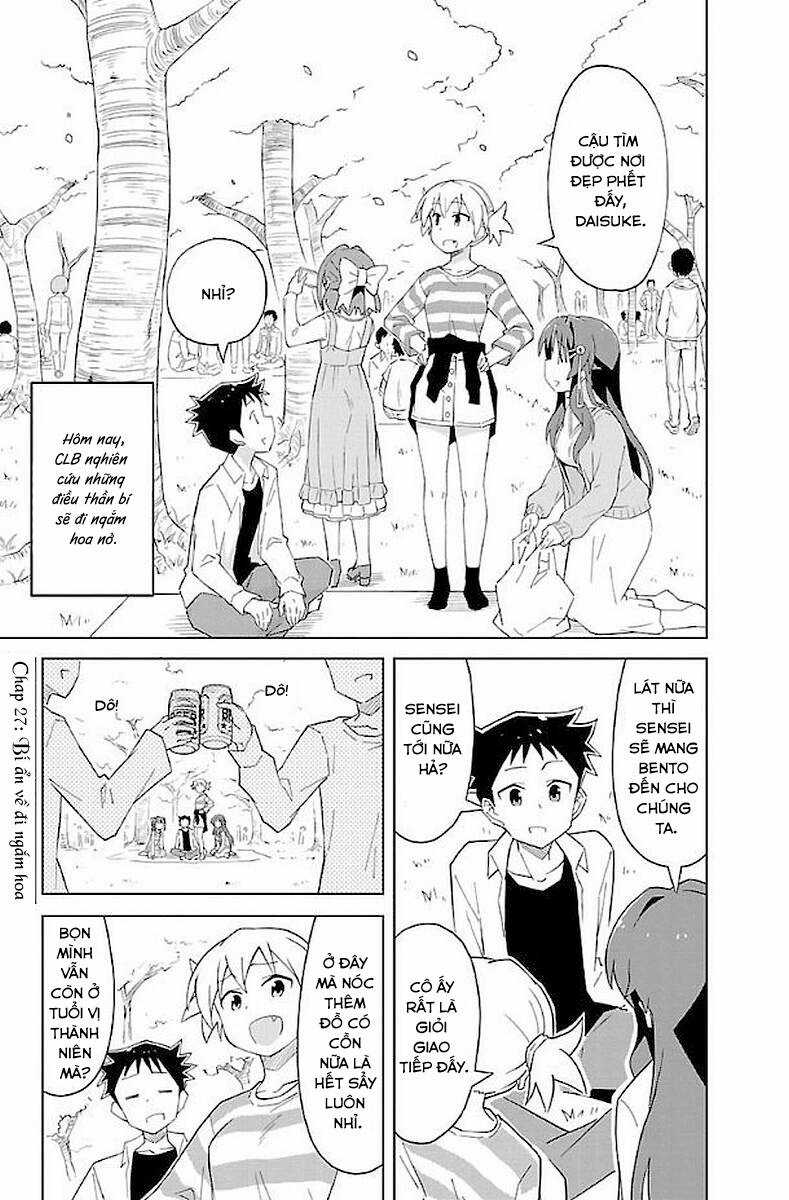 Atsumare! Fushigi Kenkyuubu Chapter 27 trang 1
