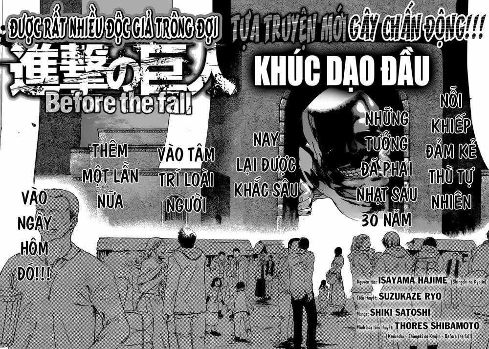 Attack On Titans - Before The Fall Chapter 0 trang 3