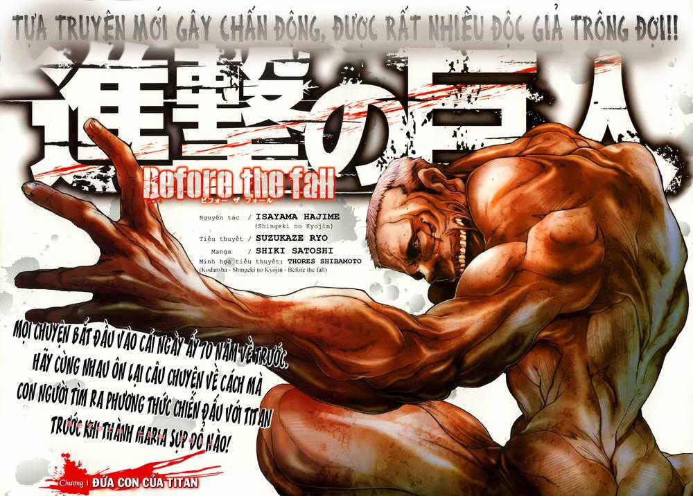 Attack On Titans - Before The Fall Chapter 1 trang 5