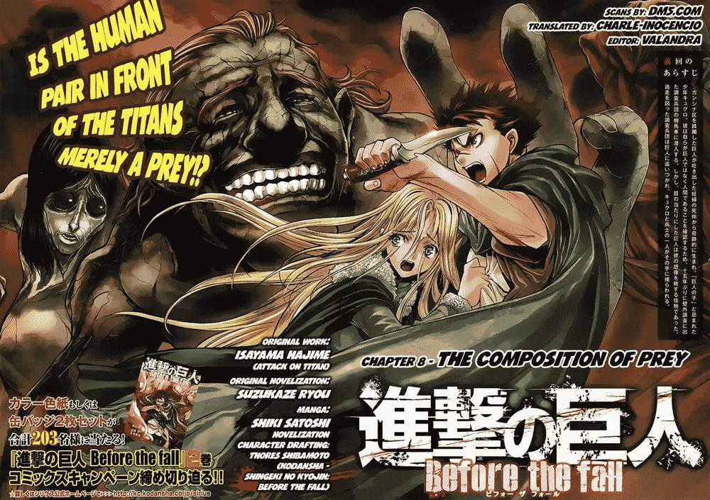 Attack On Titans - Before The Fall Chapter 8 trang 3