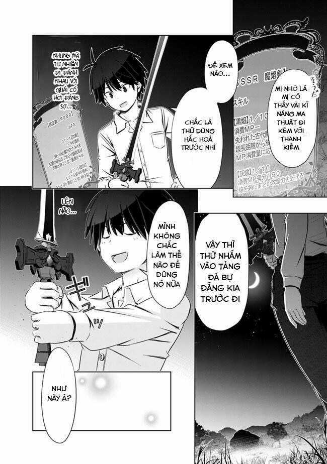 Attouteki Gacha Un De Isekai O Nariagaru! Chapter 4 trang 16