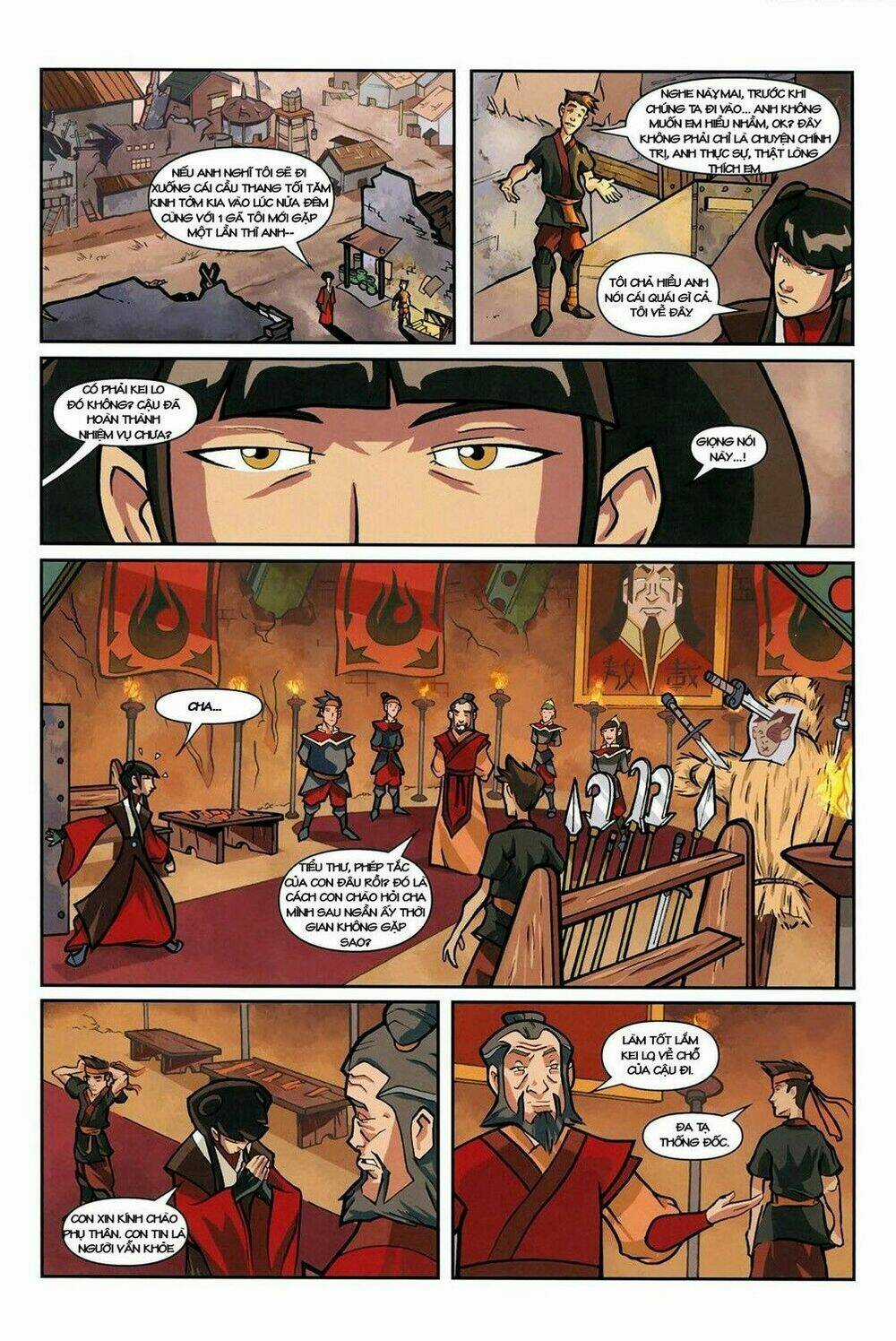 AVATAR: THE LAST AIRBENDER – REBOUND Chapter 1 trang 6