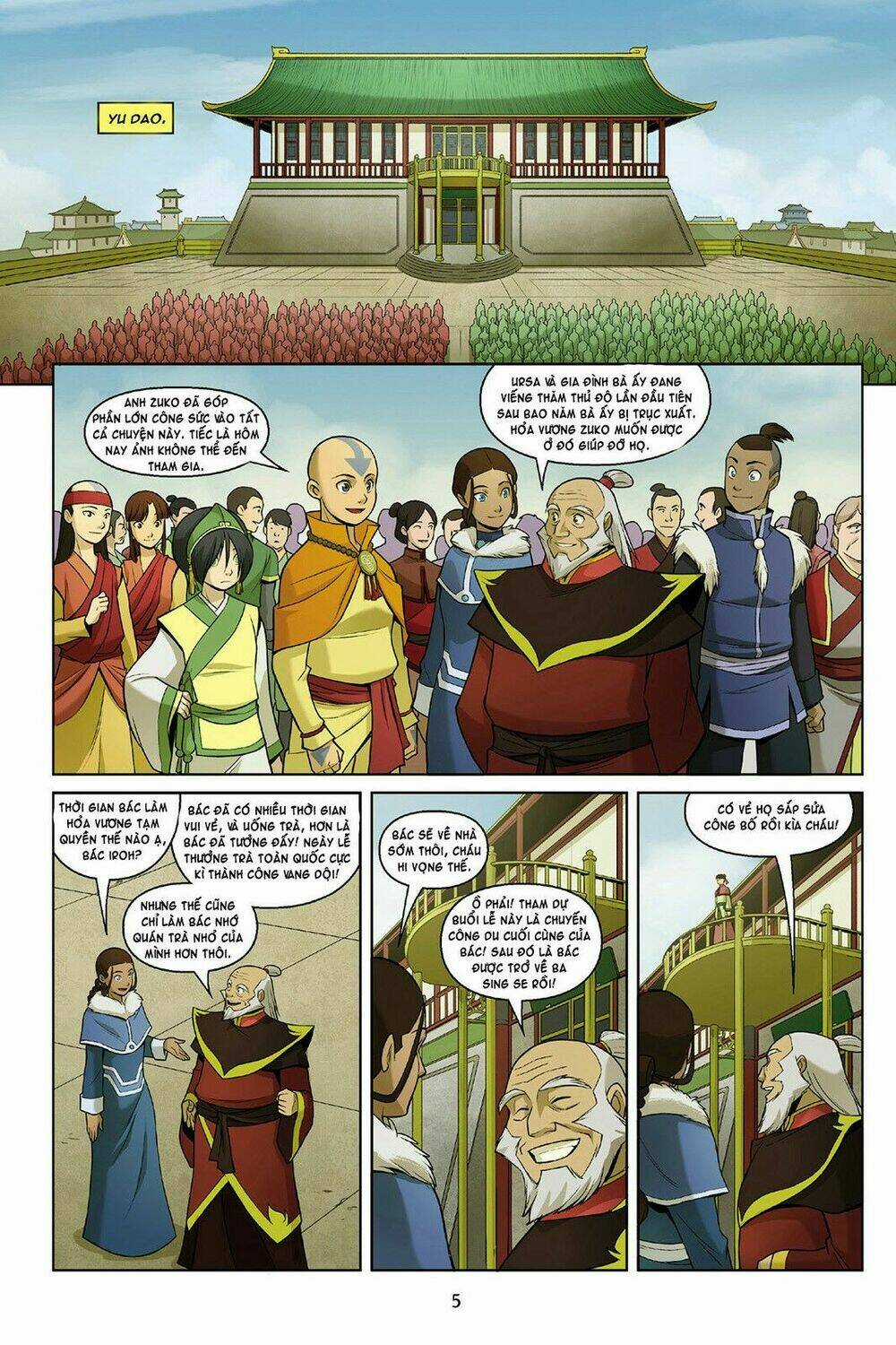 Avatar: The Last Airbender - The Rift Chapter 1.1 trang 2