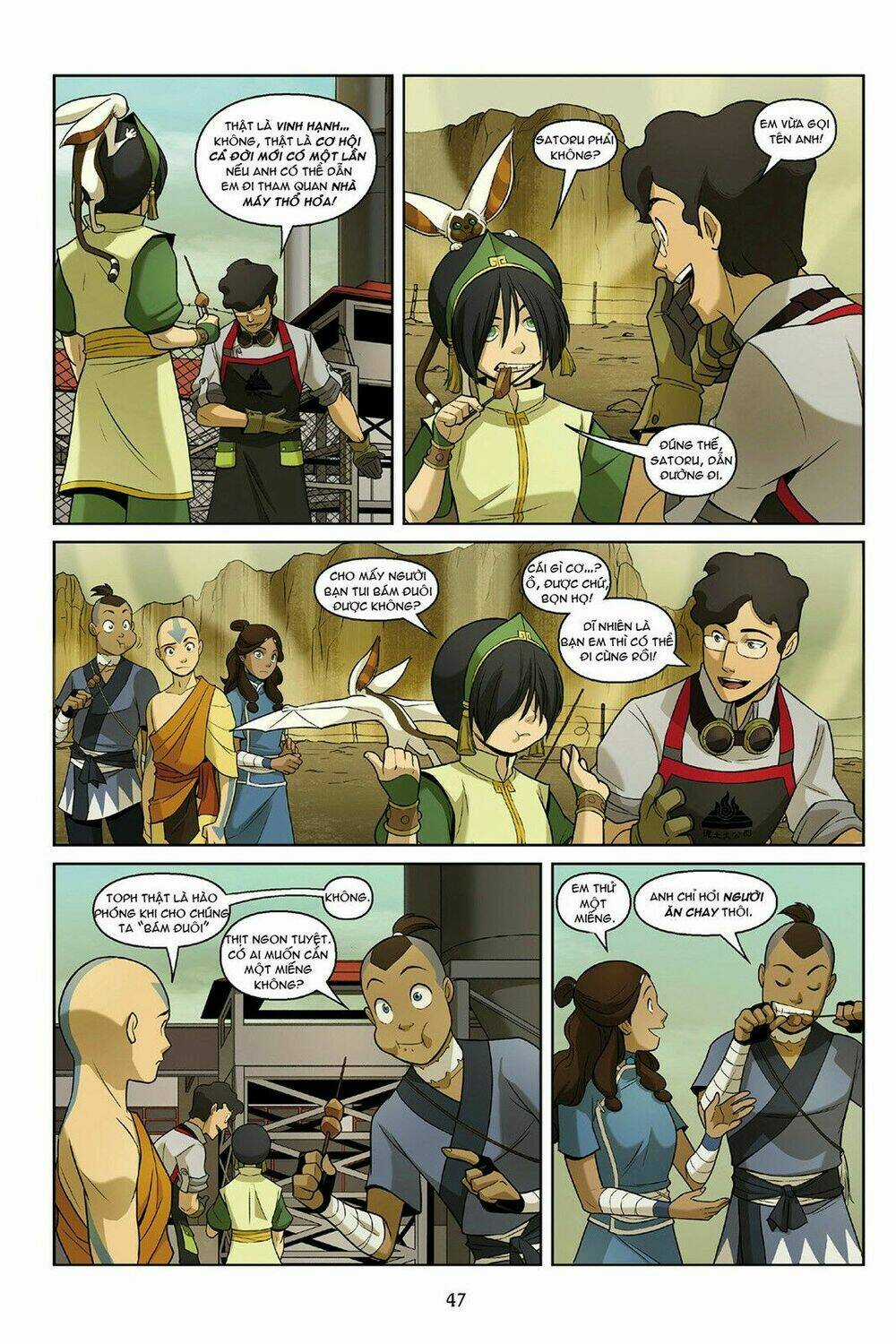 Avatar: The Last Airbender - The Rift Chapter 1.2 trang 8