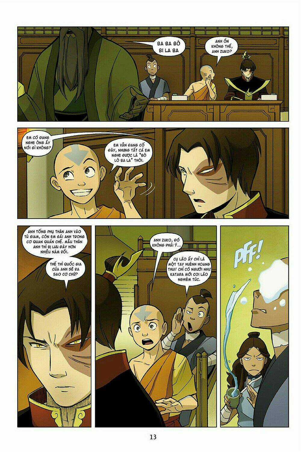 Avatar: The Last Airbender - The Search Chapter 1.1 trang 10