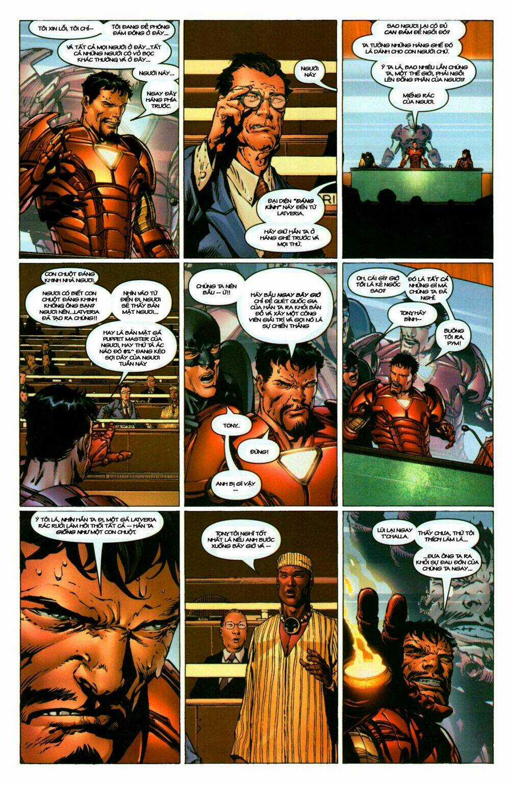 Avengers Disassembled Chapter 1 trang 11