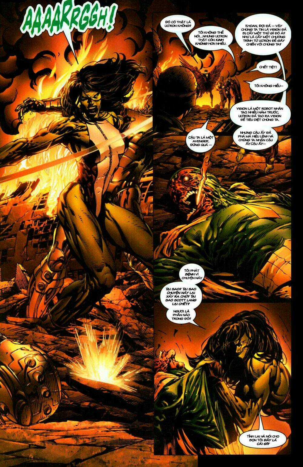 Avengers Disassembled Chapter 1 trang 27