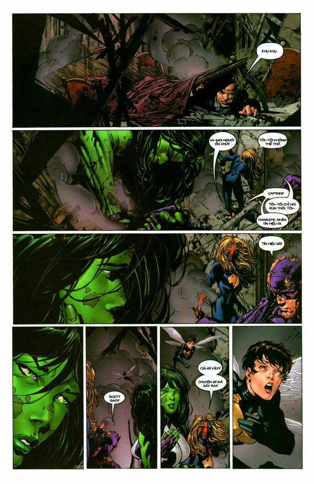 Avengers Disassembled Chapter 1 trang 8