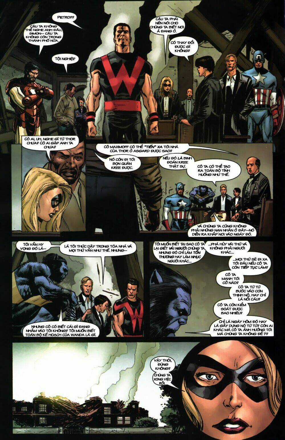 Avengers Disassembled Chapter 5 trang 12