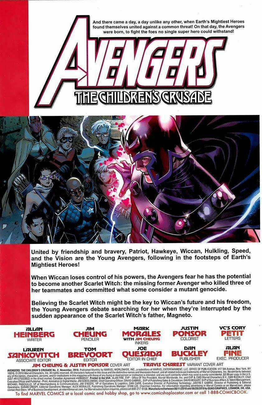 Avengers: The Children's Crusade Chapter 2 trang 2