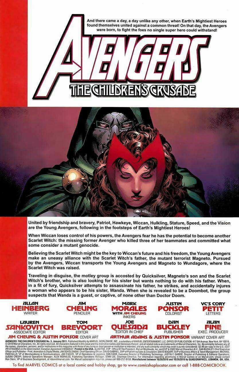 Avengers: The Children's Crusade Chapter 3 trang 2