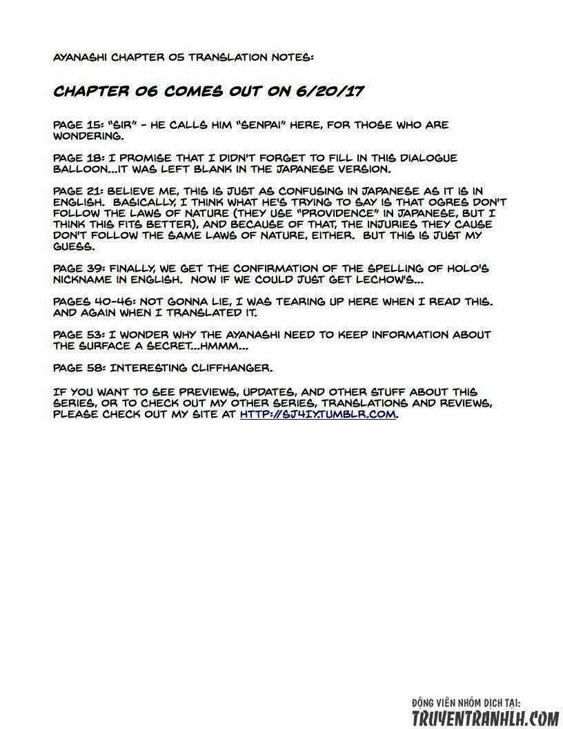 Ayanashi Chapter 5 trang 58