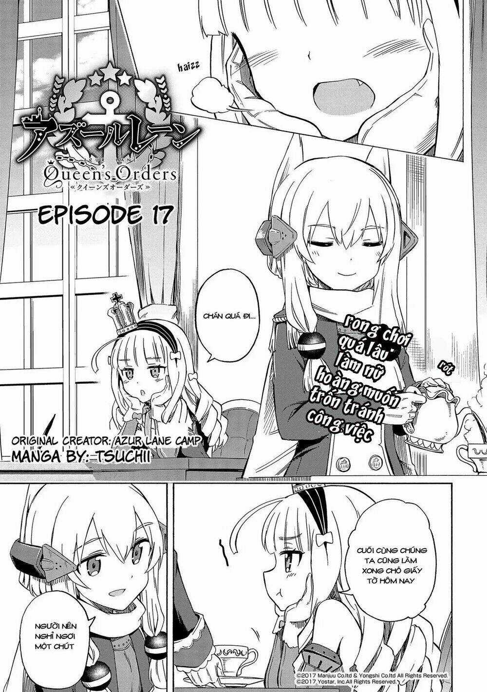 Azur Lane: Queen Order Chapter 17 trang 2