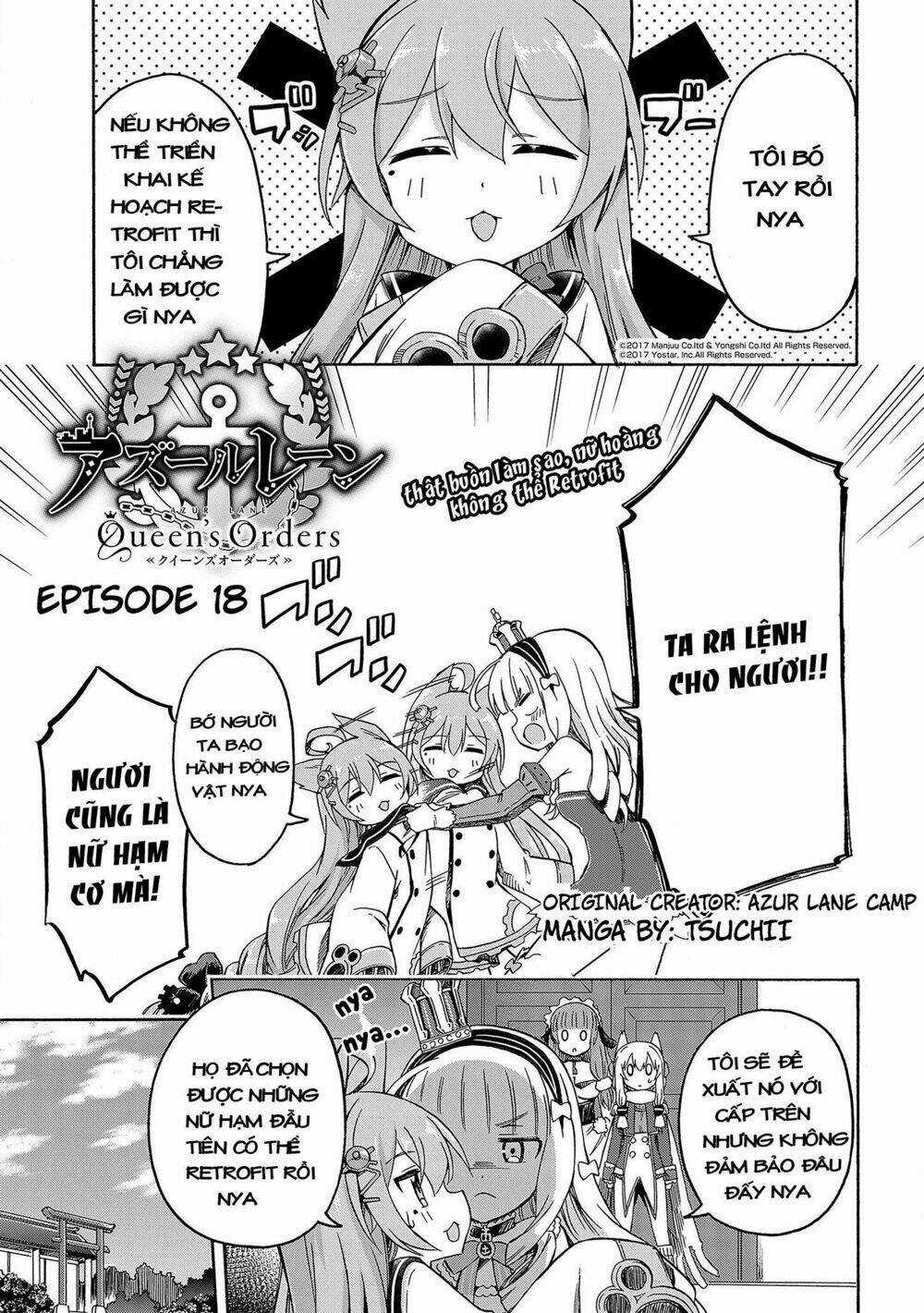 Azur Lane: Queen Order Chapter 18 trang 2