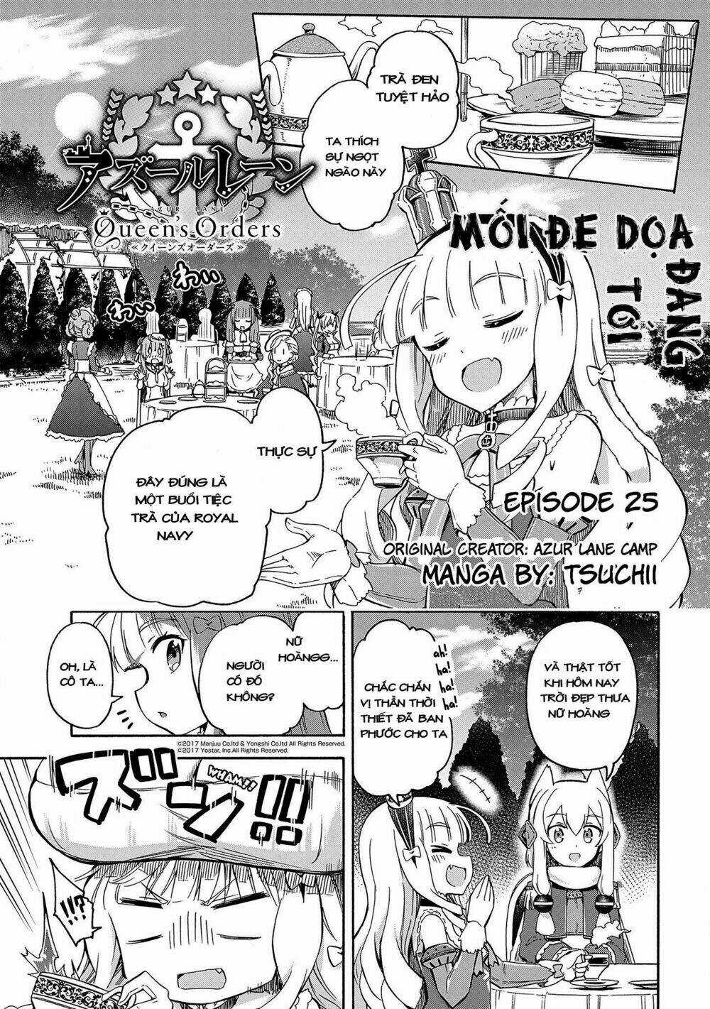 Azur Lane: Queen Order Chapter 25 trang 1