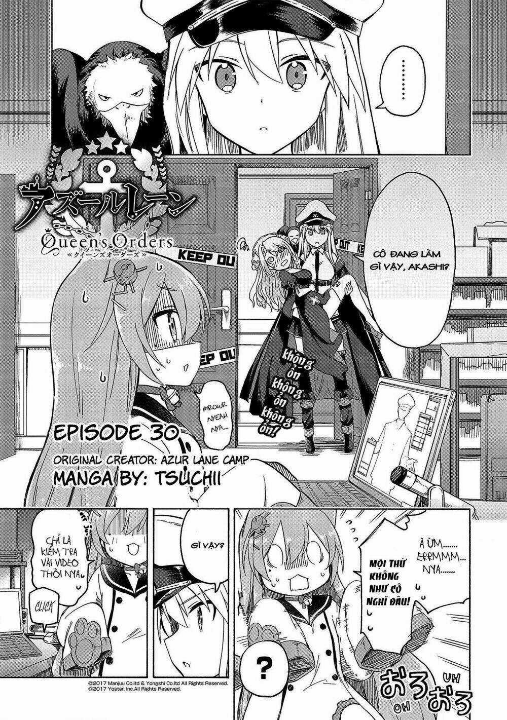 Azur Lane: Queen Order Chapter 30 trang 1