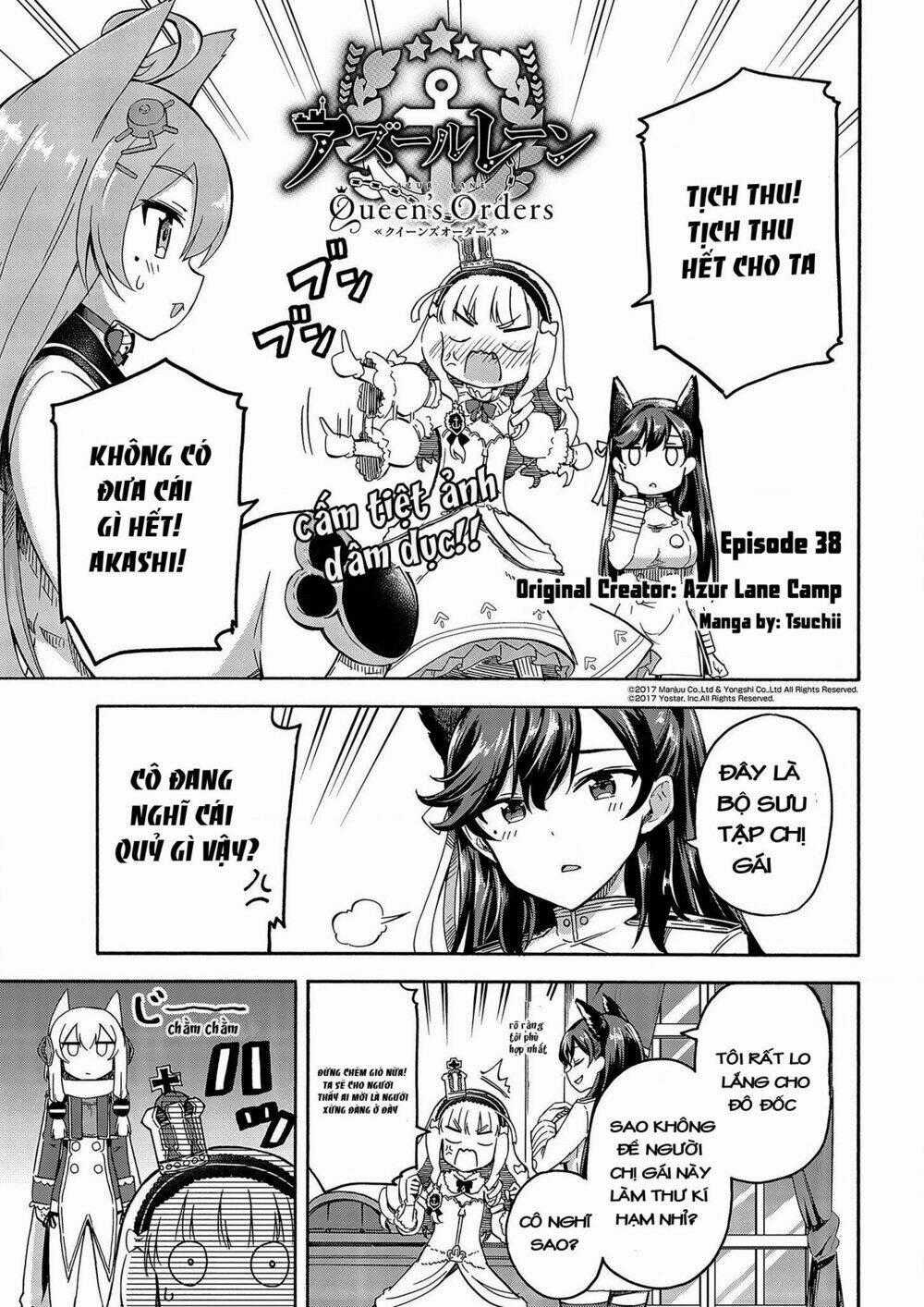Azur Lane: Queen Order Chapter 38 trang 1