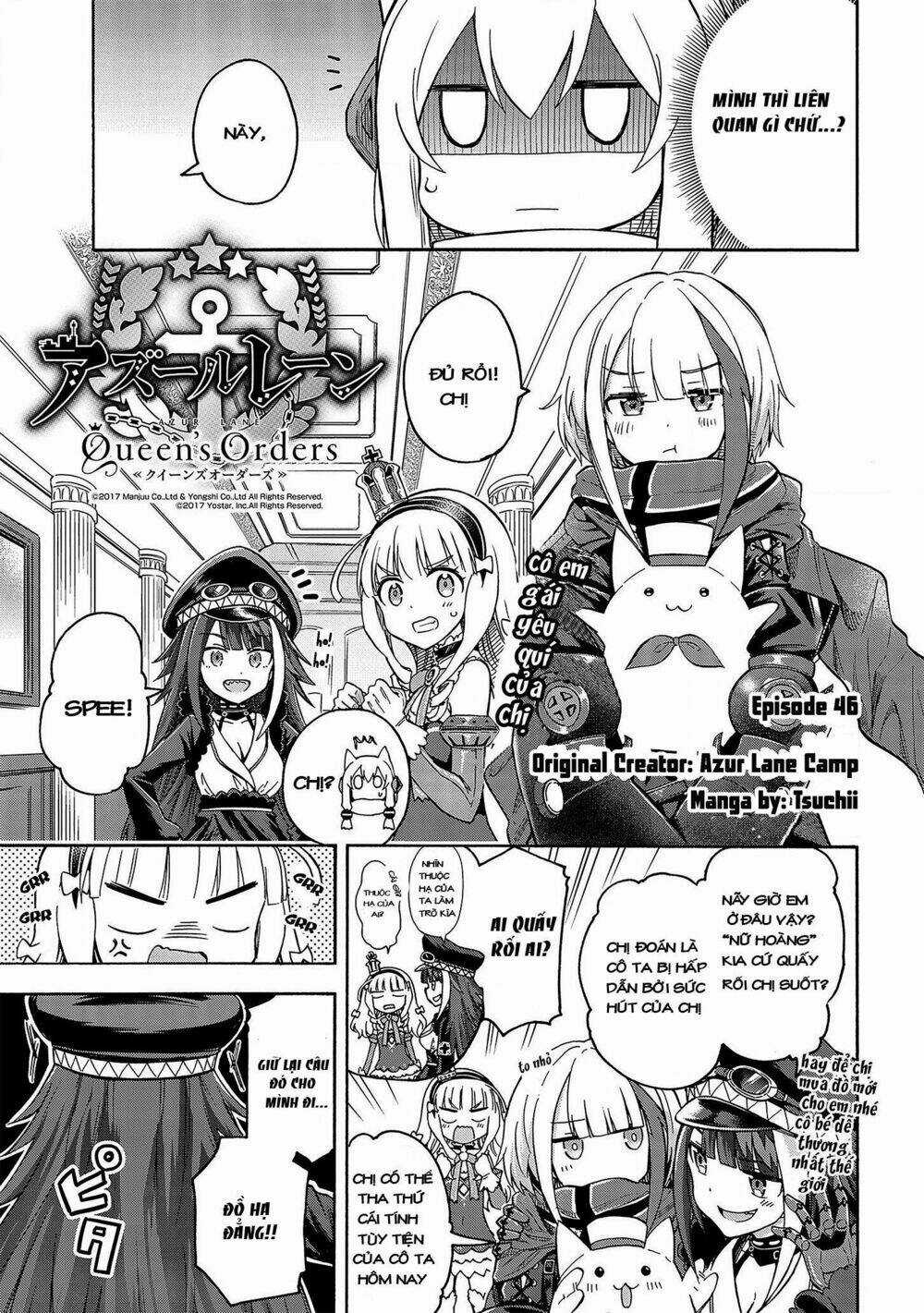 Azur Lane: Queen Order Chapter 46 trang 1