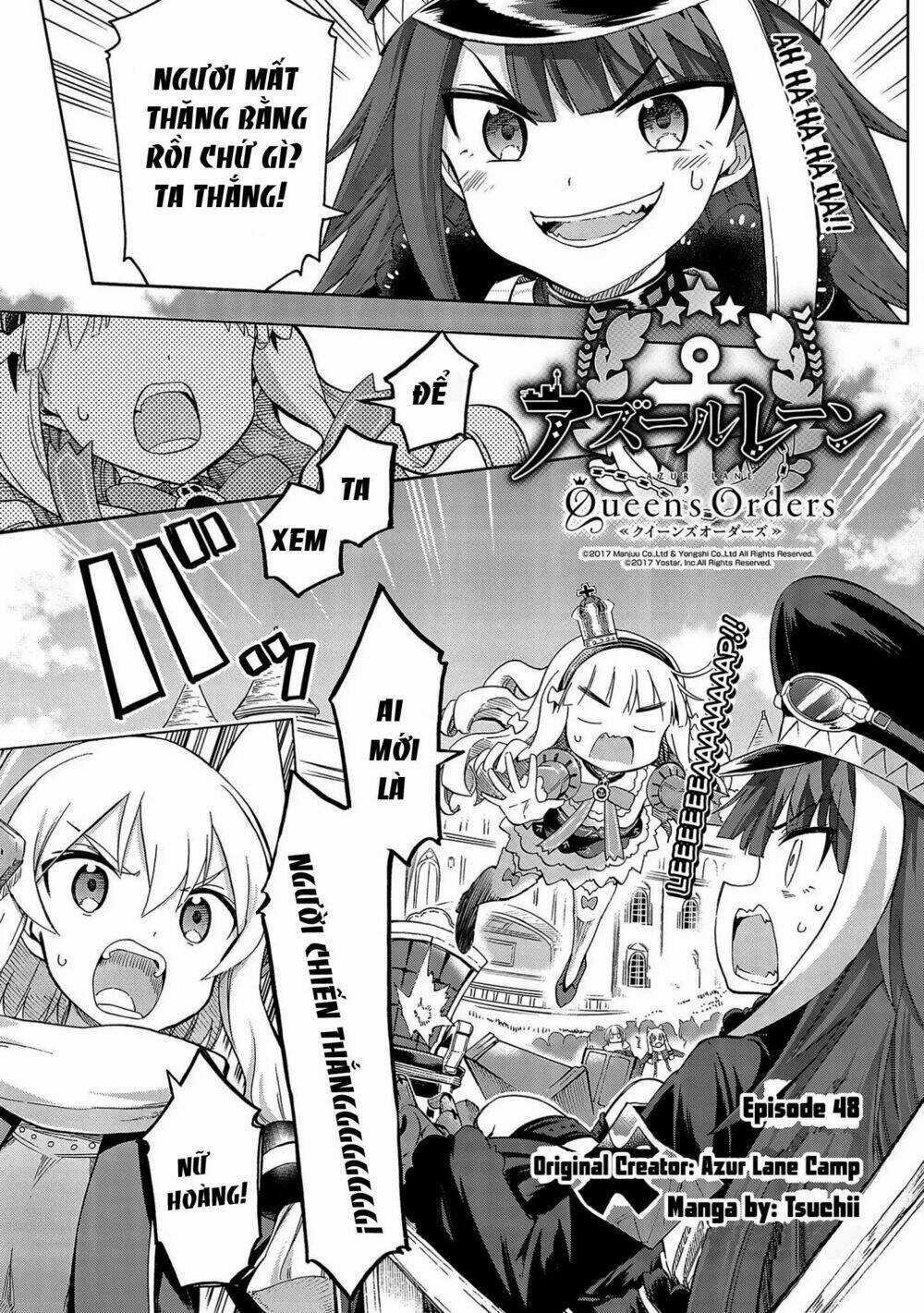 Azur Lane: Queen Order Chapter 48 trang 1