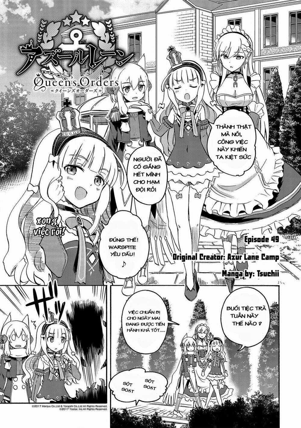 Azur Lane: Queen Order Chapter 49 trang 1