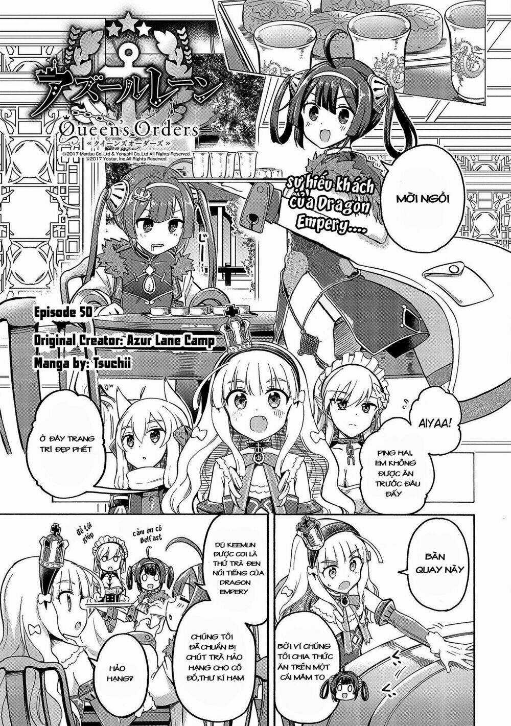 Azur Lane: Queen Order Chapter 50 trang 1