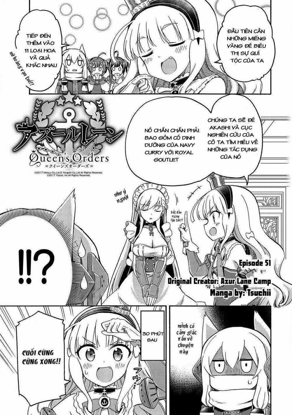 Azur Lane: Queen Order Chapter 51 trang 1