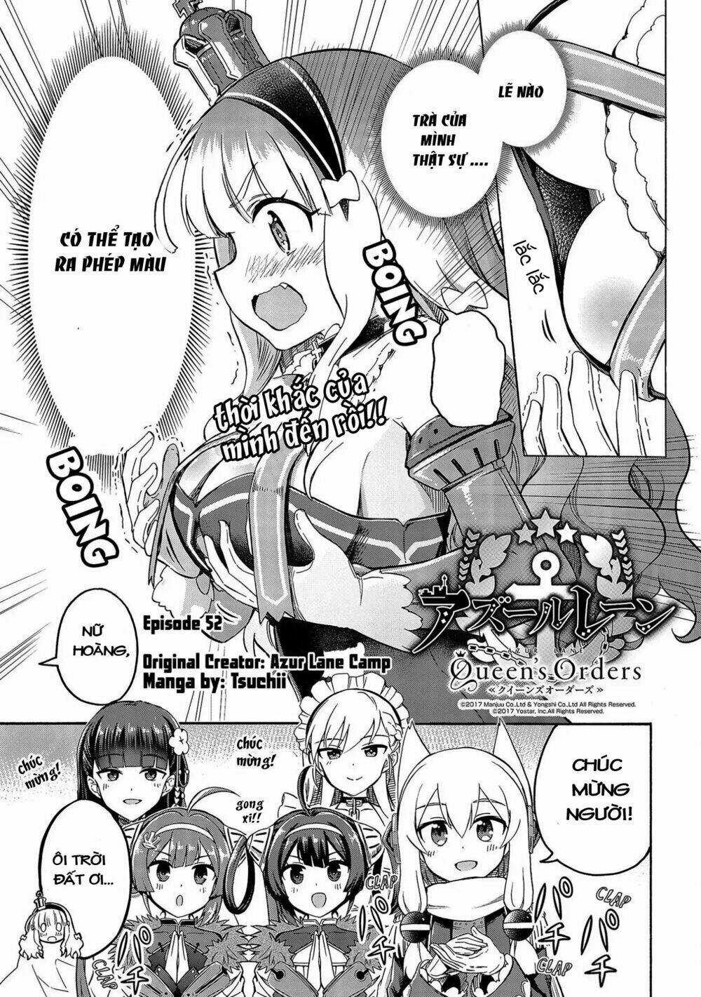 Azur Lane: Queen Order Chapter 52 trang 1