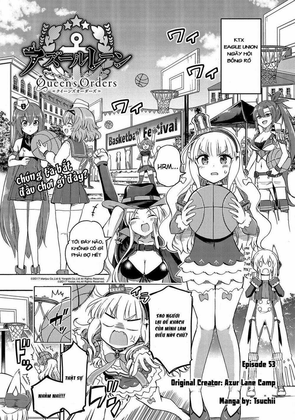 Azur Lane: Queen Order Chapter 53 trang 0