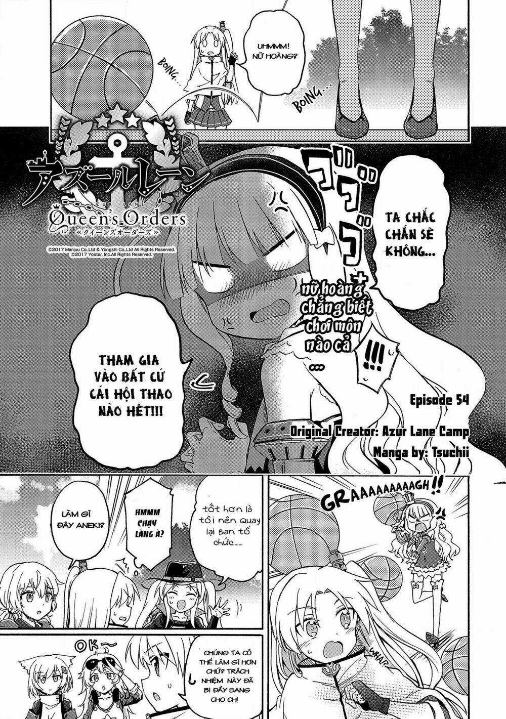 Azur Lane: Queen Order Chapter 54 trang 0